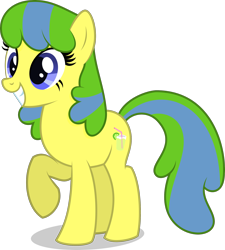 Size: 1878x2090 | Tagged: safe, artist:starcollider, derpibooru exclusive, oc, oc only, oc:hot green, earth pony, pony, 2022 community collab, derpibooru community collaboration, female, mare, simple background, solo, transparent background, vector