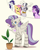 Size: 2262x2828 | Tagged: safe, artist:pledus, fluttershy, rarity, starlight glimmer, zecora, oc, oc:princess mythic majestic, alicorn, earth pony, hybrid, pegasus, pony, unicorn, zebra, g4, adorable face, alicorn oc, alicorn princess, blushing, commissioner:bigonionbean, cute, cutie mark, decorating, dialogue, ethereal mane, female, flower, fusion, fusion:fluttershy, fusion:rarity, fusion:starlight glimmer, fusion:zecora, high res, horn, levitation, magic, mane, mare, plant, plant pot, royalty, telekinesis, thought bubble, watering can, wings, writer:bigonionbean