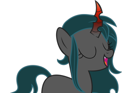 Size: 7415x5693 | Tagged: safe, artist:shootingstarsentry, oc, oc:nightshade (digimonlover101), changepony, hybrid, absurd resolution, female, interspecies offspring, offspring, parent:king sombra, parent:queen chrysalis, parents:chrysombra, simple background, solo, transparent background, vector