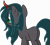 Size: 7215x6473 | Tagged: safe, artist:shootingstarsentry, oc, oc:nightshade (digimonlover101), changepony, hybrid, absurd resolution, butt, female, interspecies offspring, offspring, parent:king sombra, parent:queen chrysalis, parents:chrysombra, plot, simple background, solo, transparent background, vector