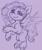 Size: 543x653 | Tagged: safe, artist:midnightpremiere, pipp petals, pegasus, pony, g5, my little pony: a new generation, sketch, solo