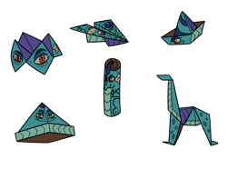 Size: 1280x953 | Tagged: safe, artist:sergeant16bit, princess ember, dragon, g4, cartoon physics, origami, paper, paper airplane, paper boat, shape change, simple background, transparent background