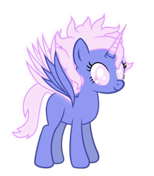 Size: 2523x2892 | Tagged: safe, artist:andrevus, oc, oc only, oc:wandering moonbeam, alicorn, elemental, elemental pony, pony, alicorn oc, high res, horn, magic, simple background, solo, transparent background, wings