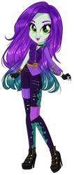 Size: 824x1944 | Tagged: safe, artist:gihhbloonde, oc, oc only, equestria girls, g4, base used, boots, clothes, eyelashes, female, fingerless gloves, gloves, high heel boots, shoes, smiling
