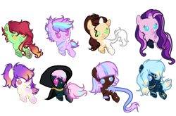 Size: 1240x817 | Tagged: safe, artist:gihhbloonde, oc, oc only, pony, baby, baby pony, base used, eyelashes, female, looking back, smiling