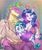 Size: 2500x3000 | Tagged: safe, artist:nauth, rarity, spike, oc, oc:saphira, dracony, dragon, hybrid, anthro, unguligrade anthro, g4, ambiguous facial structure, big breasts, breasts, busty rarity, celestia's dragon breeding program, cleavage, daughter, dilf, female, high res, holding a baby, interspecies offspring, male, milf, offspring, parent:rarity, parent:spike, parents:sparity, ship:sparity, shipping, straight, wholesome