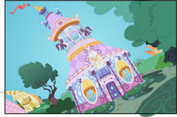 Size: 2323x1538 | Tagged: safe, artist:oxinfree, double rainboom, g4, background, carousel boutique, no pony