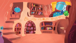 Size: 3265x1837 | Tagged: safe, artist:oxinfree, double rainboom, g4, background, golden oaks library, high res, no pony