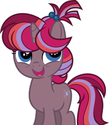 Size: 4695x5320 | Tagged: safe, artist:shootingstarsentry, oc, oc:nightingale (shootingstarsentry), pony, unicorn, absurd resolution, female, filly, offspring, parent:moondancer, parent:shadow lock, parents:shadowdancer, simple background, solo, transparent background, vector