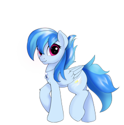 Size: 2239x2261 | Tagged: safe, artist:nihaicreeper, oc, oc only, oc:valor compassion, pegasus, pony, 2022 community collab, derpibooru community collaboration, high res, simple background, solo, transparent background