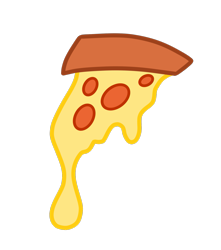 Size: 1527x1724 | Tagged: safe, artist:pizzamovies, oc, oc:mozzarella orgy, food pony, original species, pizza pony, cheese, cutie mark, cutie mark only, food, meat, no pony, pepperoni, pepperoni pizza, pizza, simple background, transparent background