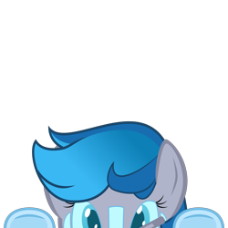 Size: 5000x5000 | Tagged: safe, artist:ace play, oc, oc only, oc:tail winds, original species, plane pony, pony, commission, mrkat7214's "i see you" pony, peeking, plane, propeller plane, simple background, solo, transparent background, ych result