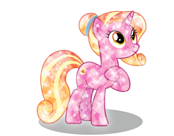 Size: 3647x2850 | Tagged: safe, artist:infinitewarlock, luster dawn, crystal pony, pony, unicorn, g4, the last problem, alternate hairstyle, crystallized, high res, simple background, transparent background, vector
