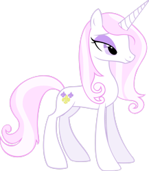 Size: 2281x2628 | Tagged: safe, artist:darkoverlords, fleur-de-lis, pony, unicorn, g4, female, high res, simple background, solo, transparent background, vector