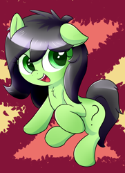 Size: 1148x1584 | Tagged: artist needed, safe, oc, oc only, oc:filly anon, earth pony, pony, adoranon, cute, female, filly, one ear down, solo