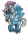 Size: 1331x1635 | Tagged: safe, 2022 community collab, derpibooru community collaboration, clothes, next gen mane six, offspring, parent:rainbow dash, parent:soarin', parents:soarindash, simple background, solo, transparent background, uniform, wonderbolts uniform