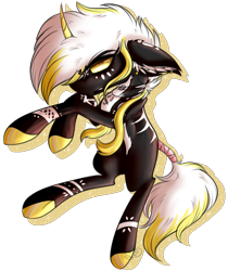 Size: 2521x3001 | Tagged: safe, artist:beamybutt, oc, oc only, pony, unicorn, ear fluff, high res, horn, male, rearing, simple background, solo, stallion, tail wraps, transparent background, unicorn oc