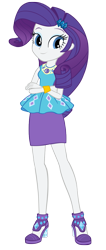 Size: 571x1344 | Tagged: safe, artist:invisibleink, rarity, equestria girls, equestria girls series, g4, bracelet, clothes, crossed arms, female, geode of shielding, high heels, jewelry, magical geodes, rarity peplum dress, shoes, simple background, solo, transparent background, vector