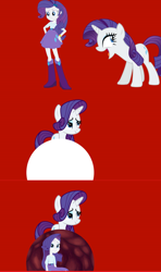 Size: 1920x3244 | Tagged: safe, rarity, pony, unicorn, equestria girls, g4, 1000 hours in ms paint, didn't even try, endosoma, female, inside stomach, internal, low effort, mare, non-fatal vore, raripred, rariprey, vore