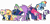 Size: 6264x3008 | Tagged: safe, artist:php170, applejack, fluttershy, pinkie pie, rainbow dash, rarity, spike, twilight sparkle, alicorn, dragon, earth pony, pegasus, pony, unicorn, fallout equestria, g4, my little pony: friendship is magic, the last problem, absurd resolution, applejack's hat, bags under eyes, candy, clothes, cowboy hat, crown, eyeshadow, fallout, fallout 76, flower, flower in hair, food, future, gigachad spike, granny smith's shawl, grey hair, group, hat, jewelry, jumpsuit, lollipop, looking at you, makeup, mane seven, mane six, older, older applejack, older fluttershy, older mane seven, older mane six, older pinkie pie, older rainbow dash, older rarity, older spike, older twilight, older twilight sparkle (alicorn), pip-boy 2000 mark vi, plushie, princess twilight 2.0, regalia, rubber duck, simple background, skunk stripe, smiling, smiling at you, teddy bear, teeth, transparent background, twilight sparkle (alicorn), vault suit, vector, winged spike, wings