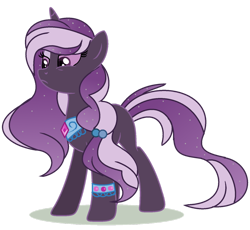 Size: 1280x1176 | Tagged: safe, artist:princess-kitsune-tsu, oc, oc only, pony, unicorn, female, frown, full body, horn, mare, shadow, show accurate, simple background, solo, standing, tail, transparent background, unicorn oc