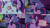 Size: 1280x720 | Tagged: safe, edit, edited screencap, editor:quoterific, screencap, spike, twilight sparkle, alicorn, dragon, pony, g4, molt down, season 8, eyes closed, female, floppy ears, glowing, glowing horn, horn, magic, magic aura, male, mare, open mouth, smiling, telekinesis, twilight sparkle (alicorn), twilight's castle