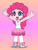 Size: 3000x3967 | Tagged: safe, artist:keronianniroro, pinkie pie, equestria girls, g4, gijinka, high res, looking at you, open mouth, solo