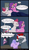 Size: 3300x5700 | Tagged: safe, artist:rockhoppr3, alphabittle blossomforth, pipp petals, queen haven, zipp storm, pegasus, pony, unicorn, g5, my little pony: a new generation, aaaaaaahhhhh, absurd resolution, christmas, comic, derp, dialogue, female, folded wings, hat, hilarious in hindsight, holiday, i saw mommy kissing santa claus, i saw mommy kissing santa hooves, kissing, male, mare, peeking, royal sisters (g5), santa hat, ship:alphahaven, shipping, shocked, siblings, sisters, song reference, speech bubble, stallion, stepdad alphabittle, straight, waking up, wings