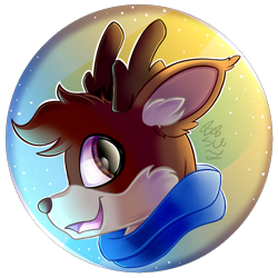 Size: 1000x1000 | Tagged: safe, artist:starcasteclipse, oc, oc only, deer, simple background, solo, transparent background