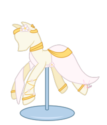 Size: 1781x2085 | Tagged: safe, artist:khimi-chan, base used, clothes, dress, mannequin, no pony, simple background, solo, transparent background