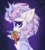 Size: 914x1024 | Tagged: dead source, safe, artist:mysha, oc, oc:snow shine, kirin, bust, carrot, chest fluff, ear fluff, food, kirin oc, portrait, solo