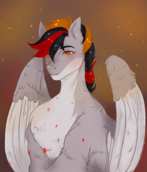 Size: 1800x2100 | Tagged: artist needed, source needed, safe, oc, oc only, oc:primaryforce, pegasus, pony, solo