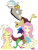 Size: 887x1154 | Tagged: safe, artist:dathings1, artist:jhayarr23, artist:kuco, edit, discord, fluttershy, draconequus, human, pegasus, pony, equestria girls, g4, i'm on a yacht, my little pony equestria girls: better together, adorasexy, beautiful, cute, discord gets all the fluttershies, discord gets all the mares, discord gets all the waifus, discute, eyes closed, eyeshadow, feet, female, hooves behind head, human ponidox, human pony fluttershy, interspecies, kneeling, legs, makeup, male, mare, pose, powerpoint, raised eyebrow, sandals, sassy, sassyshy, scene interpretation, self paradox, self ponidox, sexy, ship:discoshy, shipping, shyabetes, simple background, smiling, smug, straight, toes, transparent background, vector