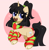 Size: 3216x3260 | Tagged: safe, artist:kittyrosie, oc, oc only, oc:tiz honolulu, pony, unicorn, clothes, cookie, cute, food, high res, horn, mouth hold, ocbetes, scarf, socks, solo, striped socks, unicorn oc