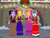 Size: 1032x774 | Tagged: safe, artist:robukun, adagio dazzle, aria blaze, sonata dusk, sunset shimmer, equestria girls, g4, caroling, christmas, christmas 2021, clothes, holiday, long dress, long skirt, skirt, the dazzlings, victorian, victorian dress