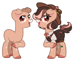 Size: 1500x1212 | Tagged: safe, artist:strawberry-spritz, oc, earth pony, pony, bald, base used, clothes, female, hat, mare, simple background, solo, transparent background