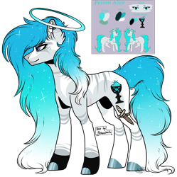 Size: 2119x2124 | Tagged: safe, artist:beamybutt, artist:meownimator, oc, oc only, earth pony, pony, base used, ear fluff, earth pony oc, halo, high res, hoof polish, male, reference sheet, simple background, stallion, transparent background