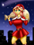Size: 1600x2100 | Tagged: safe, artist:zachc, sunset shimmer, equestria girls, g4, breasts, christmas, clothes, costume, dress, female, hat, holiday, looking at you, santa costume, santa hat, sexy, sexy santa costume, solo, waving