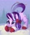 Size: 2026x2324 | Tagged: safe, artist:taneysha, starlight glimmer, pony, unicorn, g4, behaving like a dog, booties, bow, candy, candy cane, cheek fluff, christmas, clothes, cookie, cute, ear fluff, face down ass up, female, fir tree, food, glimmerbetes, hair bow, high res, holiday, mare, mouth hold, shoes, smiling, snow, snowfall, solo, tree, winter