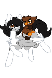 Size: 800x1200 | Tagged: safe, artist:php169, oc, oc only, oc:leinhart, griffon, pegasus, pony, 2022 community collab, derpibooru community collaboration, griffon oc, pegasus oc, simple background, transparent background