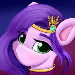 Size: 1920x1920 | Tagged: safe, artist:pipp_petal, pipp petals, pegasus, pony, g5, my little pony: a new generation, bust, clothes, cute, solo