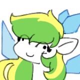 Size: 160x160 | Tagged: safe, oc, oc only, oc:tea fairy, earth pony, pegasus, pony, bust, eye clipping through hair, picture for breezies, simple background, smiling, solo, white background