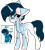 Size: 1287x1437 | Tagged: safe, artist:beamybutt, artist:monogy, oc, oc only, pony, unicorn, band-aid, band-aid on nose, base used, chest fluff, duo, eyelashes, female, hoof polish, horn, mare, multicolored hair, rainbow hair, simple background, transparent background, unicorn oc