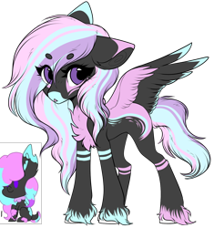 Size: 1356x1440 | Tagged: safe, artist:beamybutt, artist:monogy, oc, oc only, pegasus, pony, base used, chest fluff, duo, eye clipping through hair, eyelashes, female, hoof fluff, mare, pegasus oc, simple background, transparent background, wings