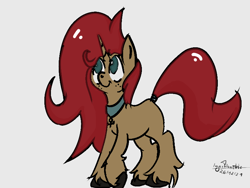 Size: 800x600 | Tagged: safe, artist:igorbanette, oc, oc only, pony, unicorn, solo, unshorn fetlocks