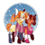 Size: 2000x2000 | Tagged: safe, artist:orphicswanart, luster dawn, stellar flare, sunspot (g4), pony, unicorn, g4, headcanon, high res, simple background, solo, transparent background