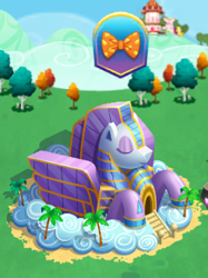 Size: 276x369 | Tagged: safe, gameloft, pegasus, pony, g4, my little pony: magic princess, female, mare, the anonymous campsite