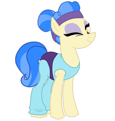 Size: 1455x1539 | Tagged: safe, artist:gmaplay, sapphire shores, earth pony, pony, g4, alternate hairstyle, simple background, solo, transparent background