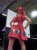 Size: 1548x2066 | Tagged: safe, artist:breefaith, artist:rjth, pinkie pie, human, bronycon, bronycon 2012, g4, brittany lauda, clothes, cosplay, costume, hand on hip, irl, irl human, photo