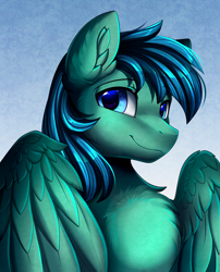 Size: 1424x1764 | Tagged: safe, artist:pridark, oc, oc only, pegasus, pony, chest fluff, ear fluff, solo